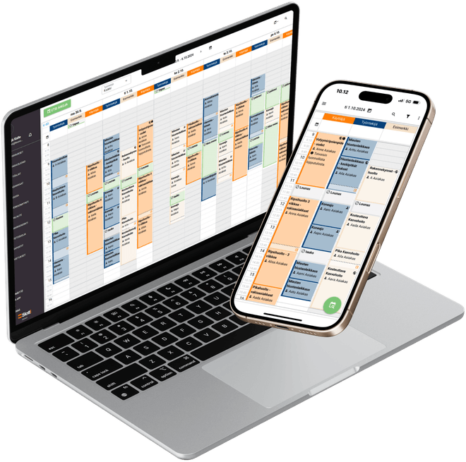Slotti displayed on a laptop and a mobile device.